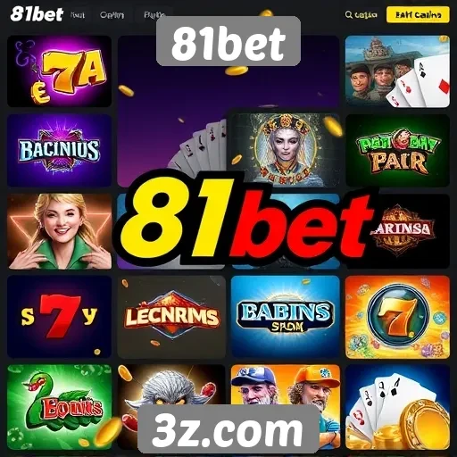 Análise dos jogos disponíveis no site 81bet